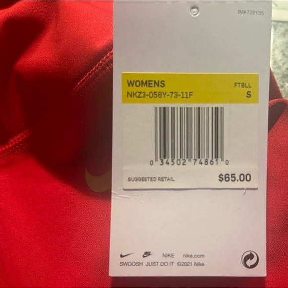 Women’s Nike Dri Fit San Francisco 49rs Leggings. NWT. Size Small Sold out $Firm - Picture 4 of 11